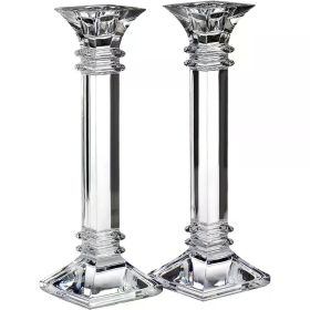 10" Candle Holder Treviso Pair Candlestick Home Decorations Accessories Clear Table Design Room Decor Centerpieces for Weddings