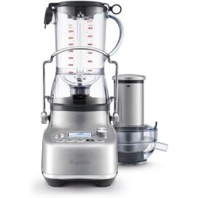 Breville 3X Bluicer Pro Blender & Juicer, Brushed Stainless Steel, BJB815BSS