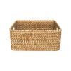 (15-in W x 7.38-in H x 11.13-in D) Natural Rattan Basket