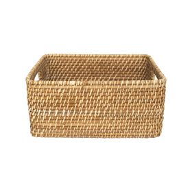 (15-in W x 7.38-in H x 11.13-in D) Natural Rattan Basket