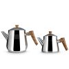 Serenk Definition Stainless Steel Tea Pot Set