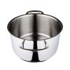 Serenk Modernist Stainless Steel Stock Pot, 20 cm