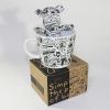 SYNC - [Graffiti] Stuffed Bear Mug (3.3 inch height)