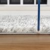 Loft Shag GC_CZY1004 Ivory 5 ft. 3 in. x 7 ft. Shaggy Area Rug