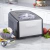 Cuisinart ICE-100 1.5-Quart Ice Cream and Gelato Maker, Fully Automatic with a Commercial Quality Compressor and 2-Paddles