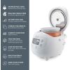 Panda Mini Rice Cooker With Ninja Ceramic Bowl and Advanced Fuzzy Logic (3.5 cup, 0.63 litre) 4 Rice Cooking Functions