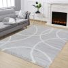 Loft Shag GC_CZY1002 Grey 7 ft. 10 in. x 9 ft. 10 in. Shaggy Area Rug