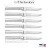 Rada Cutlery 6-Piece Serrated Steak Knife Set