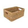 (15-in W x 7.38-in H x 11.13-in D) Natural Rattan Basket